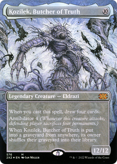 Kozilek, Butcher of Truth (576) (Borderless) - Textured Foil
