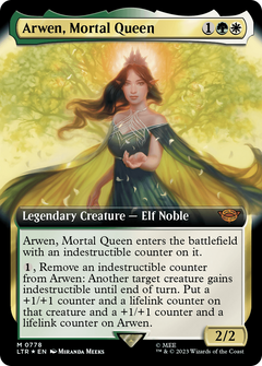 Arwen, Mortal Queen (0778) (Extended Art) - Surge Foil