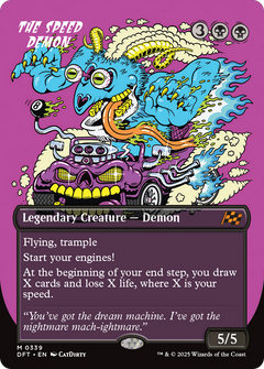 The Speed Demon (0339) (Borderless) - Foil