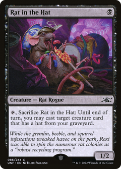 Rat in the Hat - Foil