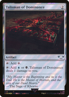 Talisman of Dominance (255) - Surge Foil