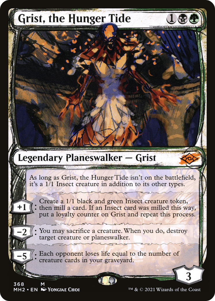 Grist, the Hunger Tide (368) (Showcase) - Foil