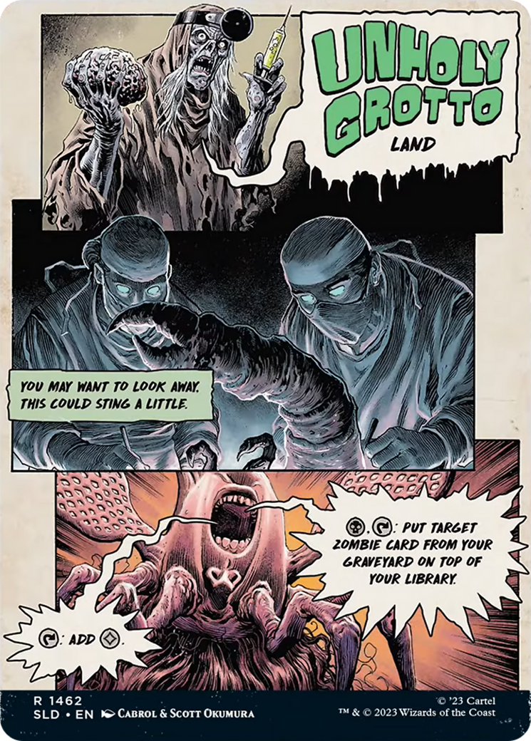 Unholy Grotto (1462) (Reversible) (Showcase) (SLD) - Foil