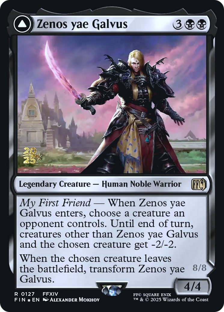 Zenos yae Galvus // Shinryu, Transcendent Rival (0127) (Prerelease) (PFIN) - Foil