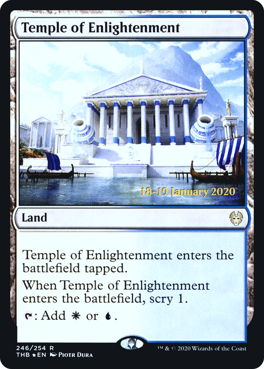 Temple of Enlightenment (246) (Prerelease) - Foil