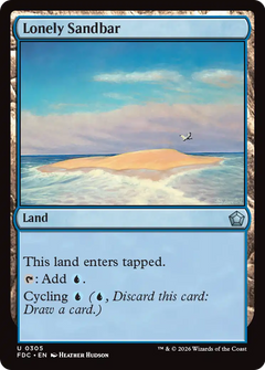 Lonely Sandbar (FDC)