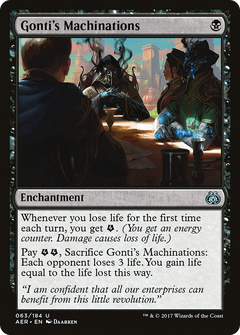Gonti's Machinations - Foil