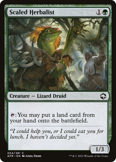 Scaled Herbalist - Foil