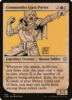 Commander Liara Portyr (418) (Showcase) - Foil