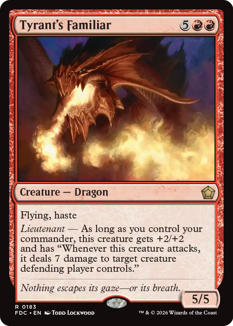 Tyrant's Familiar (FDC)