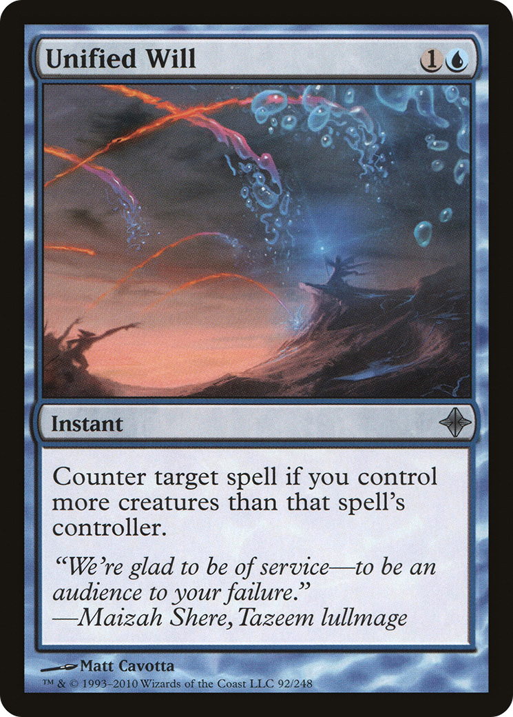 Unified Will - Foil