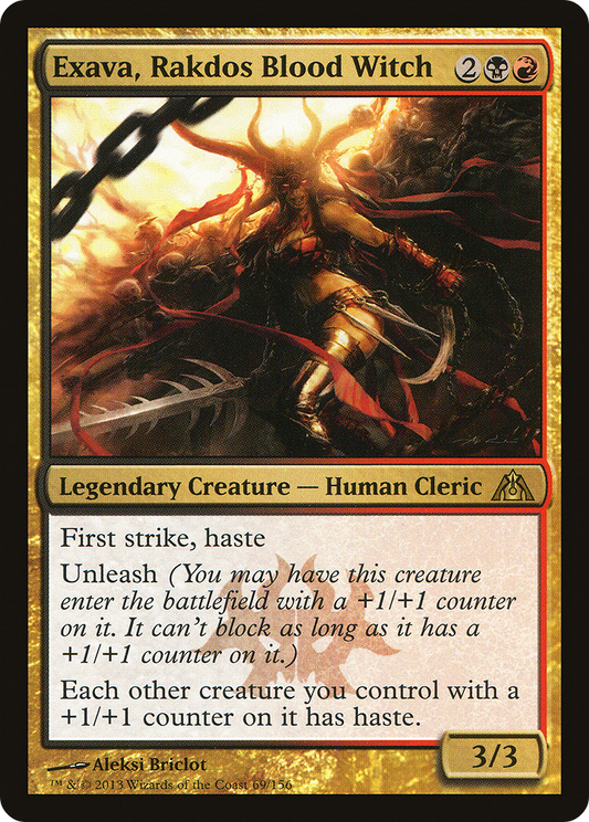 Exava, Rakdos Blood Witch - Foil