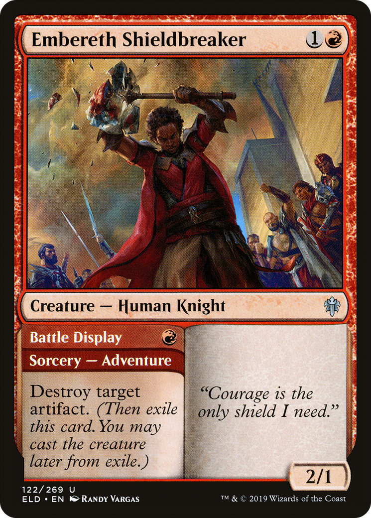 Embereth Shieldbreaker // Battle Display - Foil