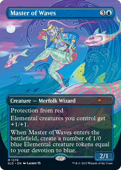 Master of Waves (1278) (Borderless) - Foil