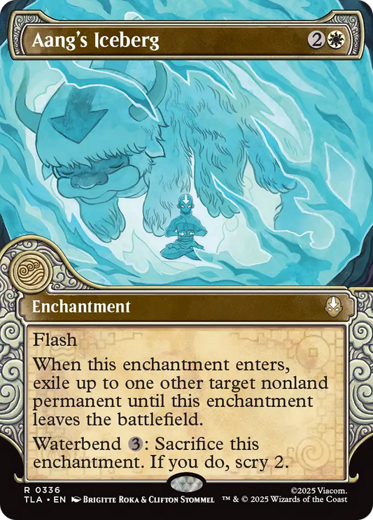 Aang's Iceberg (0336) (Elemental Frame) tla