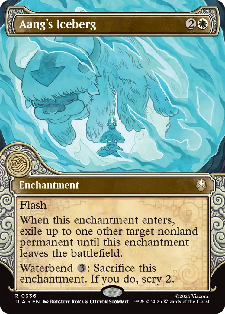 Aang's Iceberg (0336) (Elemental Frame) - Foil tla