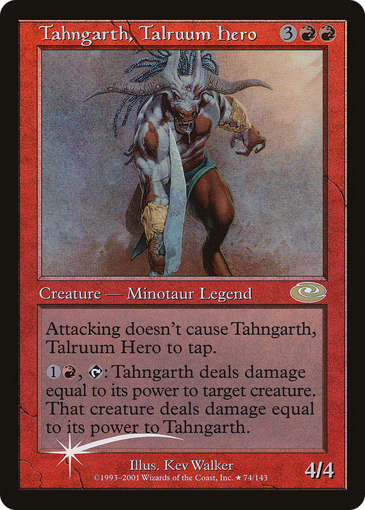 Tahngarth, Talruum Hero (074) - Foil
