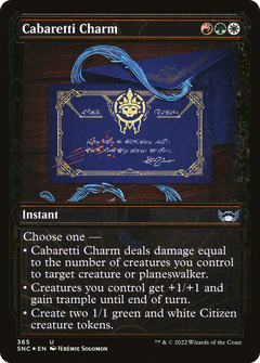 Cabaretti Charm (365) (Showcase) - Gilded Foil