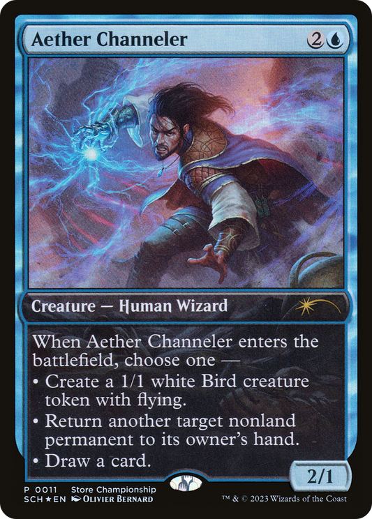 Aether Channeler (0011) (Store Championship) - Foil