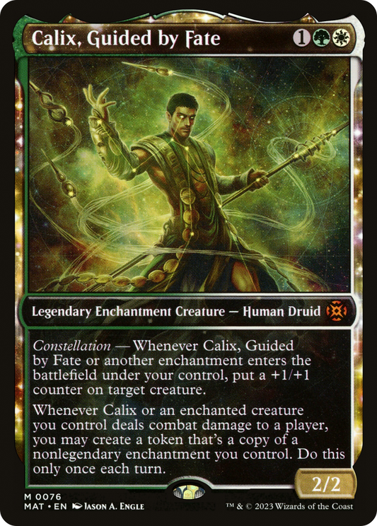 Calix, Guided by Fate (0076) (Showcase)