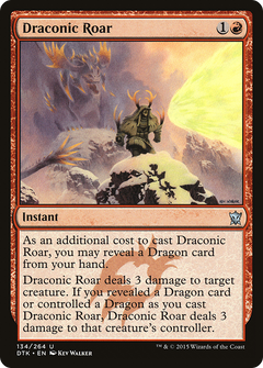 Draconic Roar - Foil
