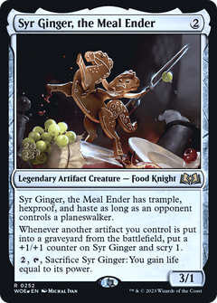 Syr Ginger, the Meal Ender (0252) (Prerelease) - Foil