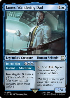 James, Wandering Dad // Follow Him (0559) - Surge Foil