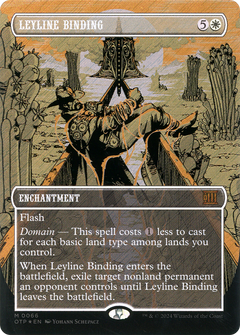 Leyline Binding (0066) (Borderless) - Textured Foil