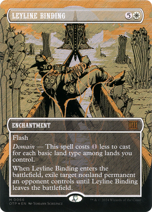 Leyline Binding (0066) (Borderless) - Textured Foil