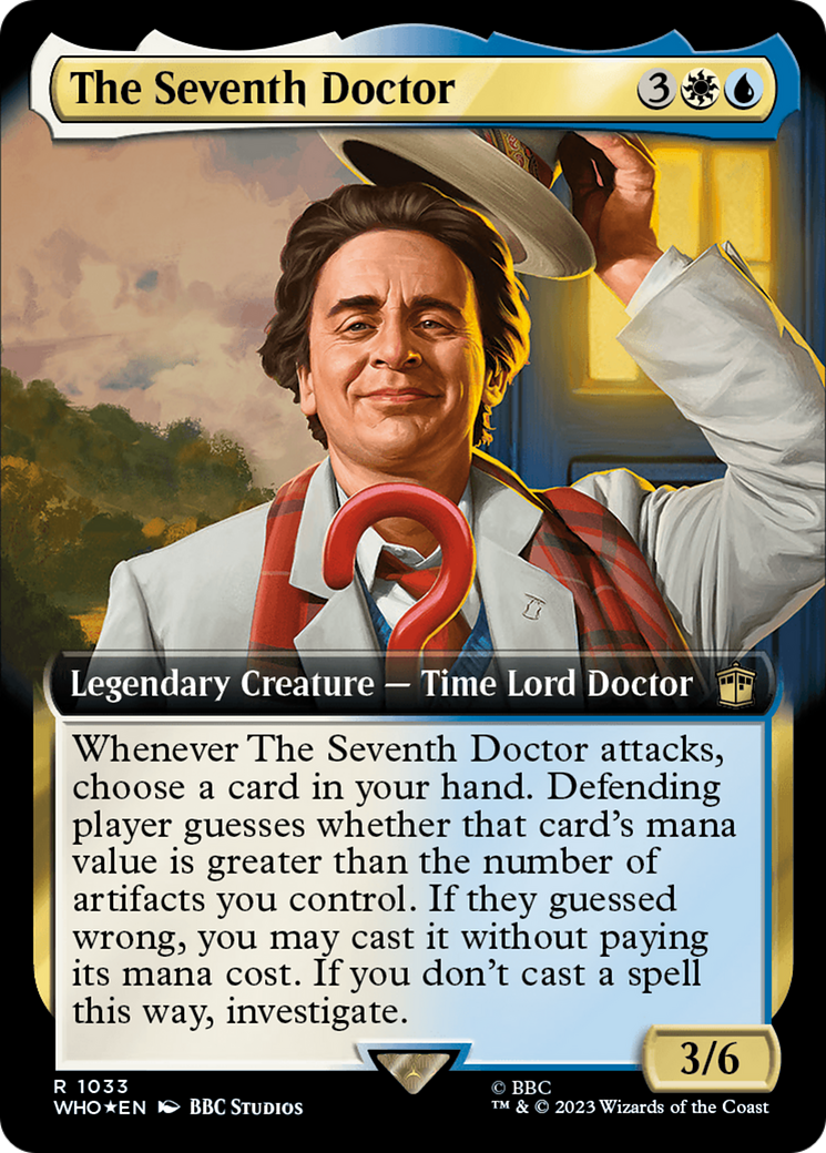 The Seventh Doctor (1033) (Extended Art) - Surge Foil