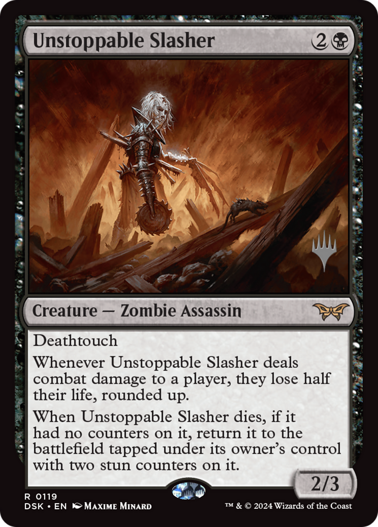 Unstoppable Slasher (0119) (Promo Pack) - Foil