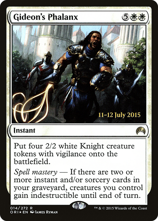 Gideon's Phalanx (014) (Prerelease) - Foil