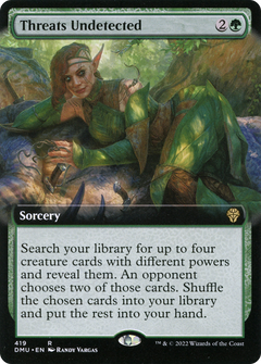 Threats Undetected (419) (Extended Art)