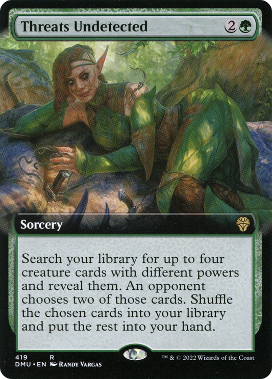Threats Undetected (419) (Extended Art)