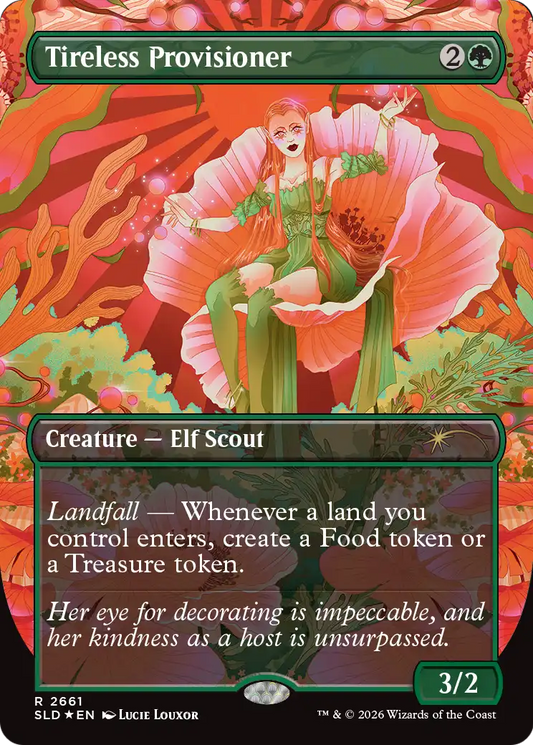Tireless Provisioner (2661) (Borderless) (SLD) - Foil