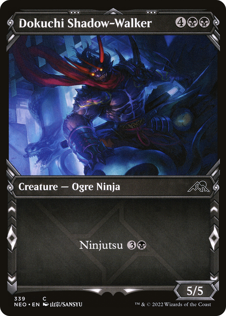Dokuchi Shadow-Walker (339) (Showcase) - Foil