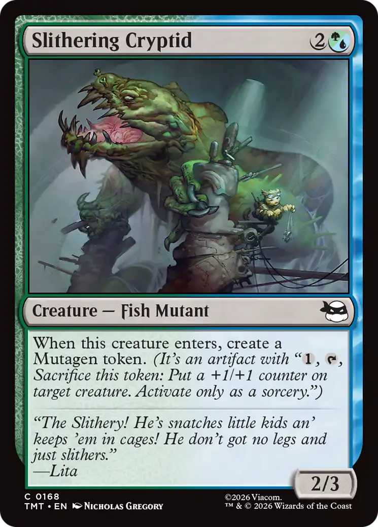Slithering Cryptid (TMT) - Foil