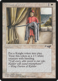 Errand of Duty (Holding Sword)