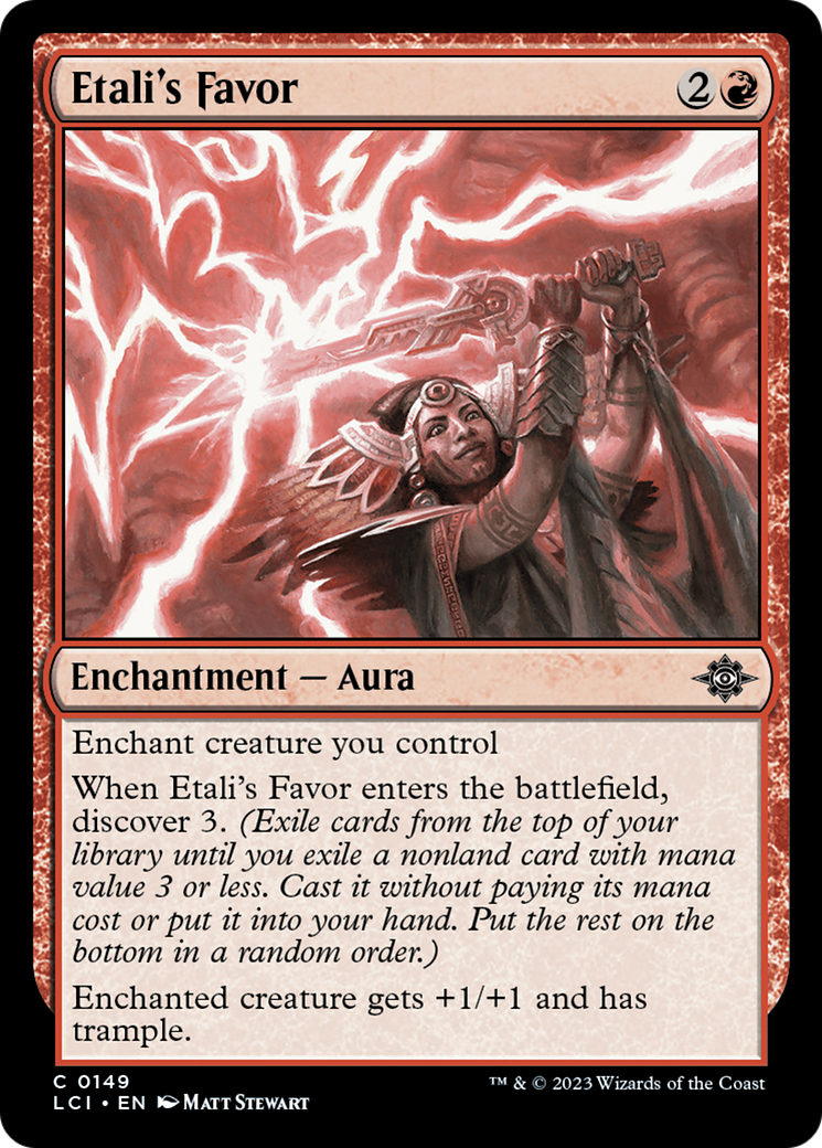 Etali's Favor - Foil