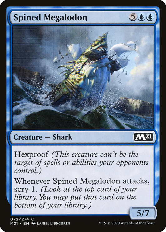 Spined Megalodon - Foil