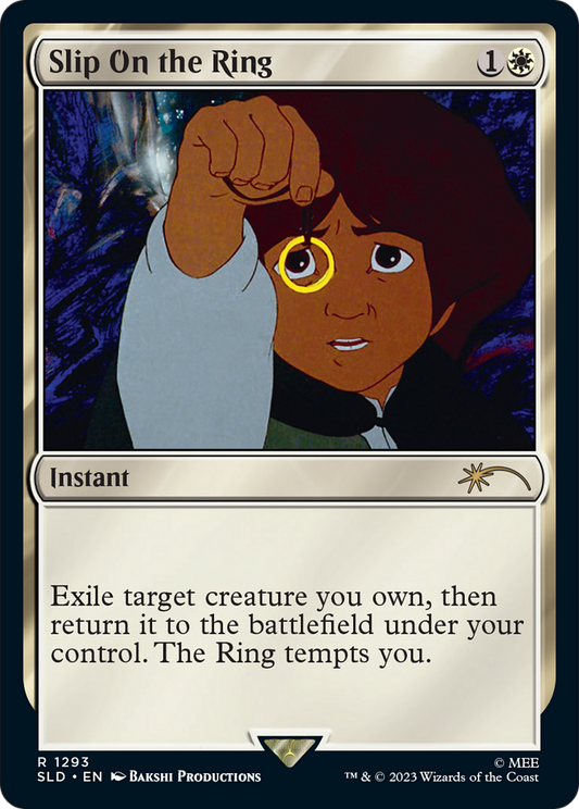 Slip On the Ring (1293) - Foil