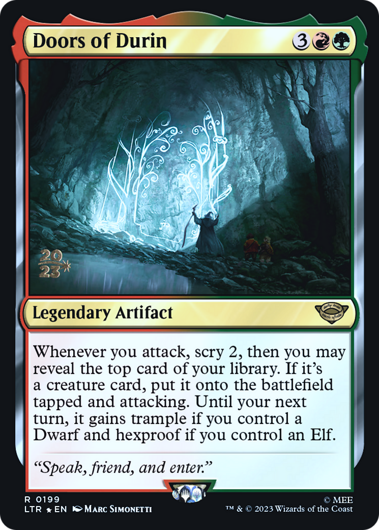 Doors of Durin (0199) (Prerelease) - Foil