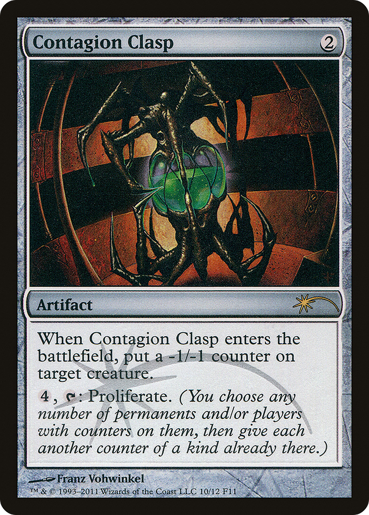 Contagion Clasp (010) (FNM) - Foil