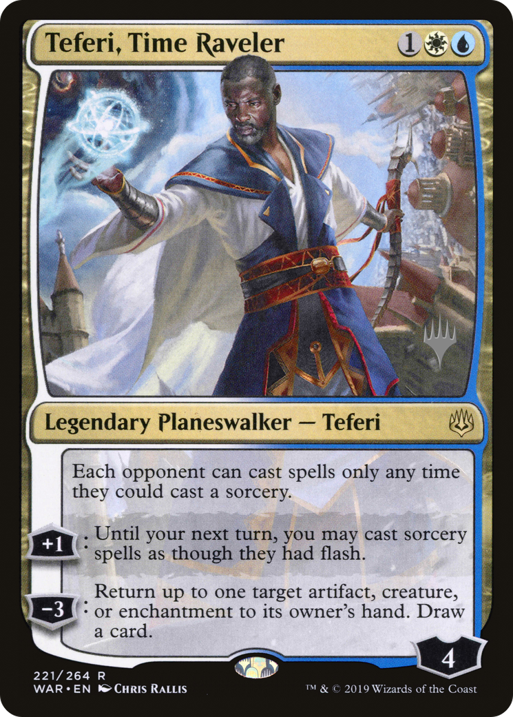 Teferi, Time Raveler (221) (Promo Pack)