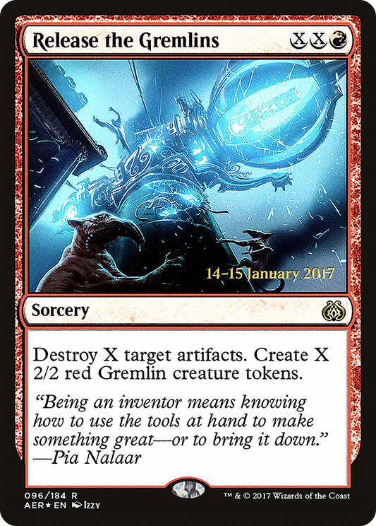 Release the Gremlins (096) (Prerelease) - Foil