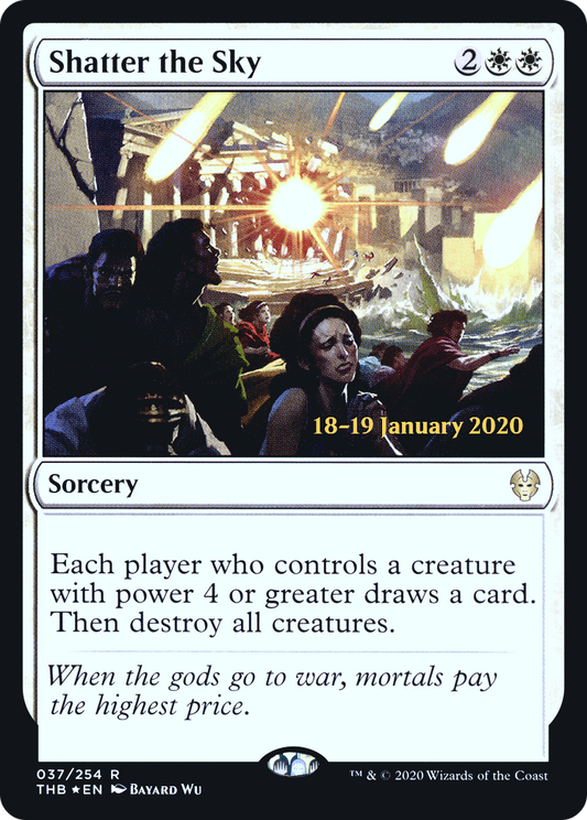 Shatter the Sky (037) (Prerelease) - Foil