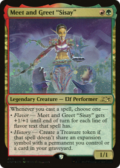 Meet and Greet "Sisay" (458) - Galaxy Foil