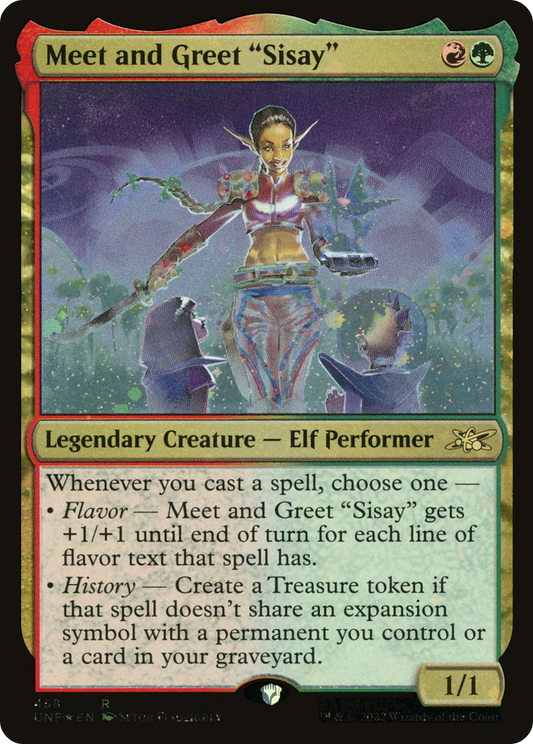 Meet and Greet "Sisay" (458) - Galaxy Foil
