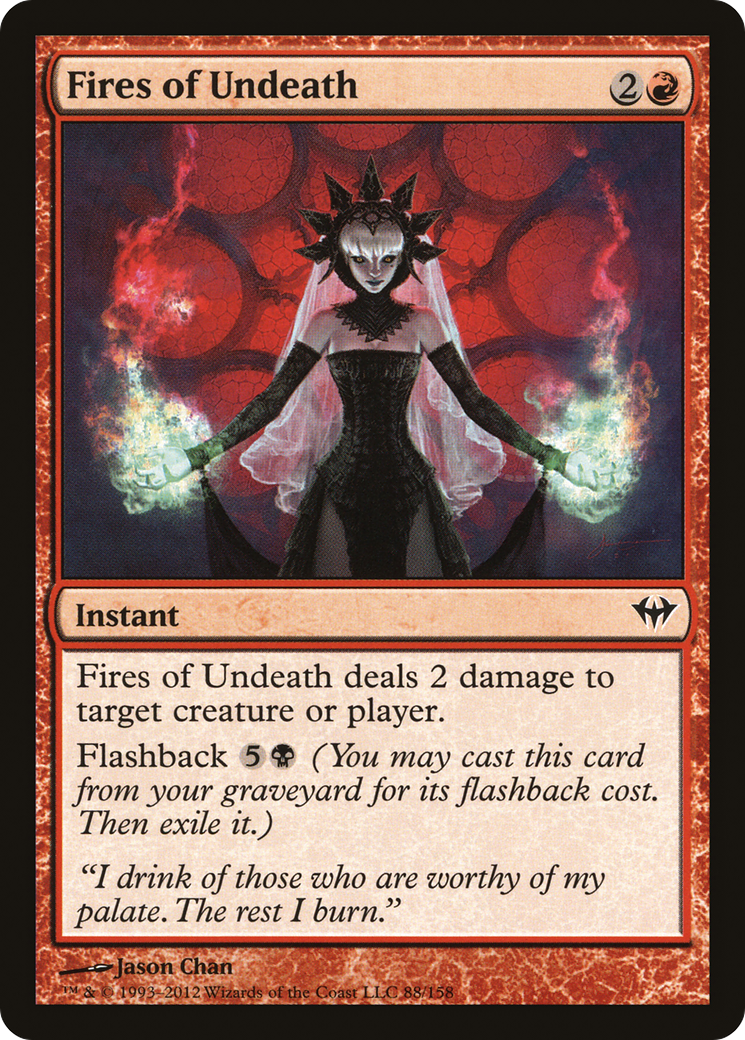 Fires of Undeath - Foil