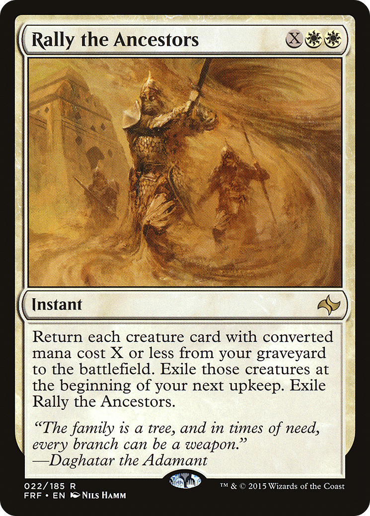 Rally the Ancestors - Foil